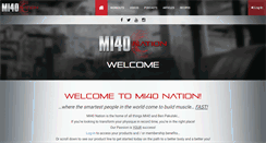 Desktop Screenshot of mi40nation.com