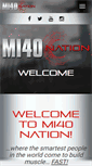 Mobile Screenshot of mi40nation.com